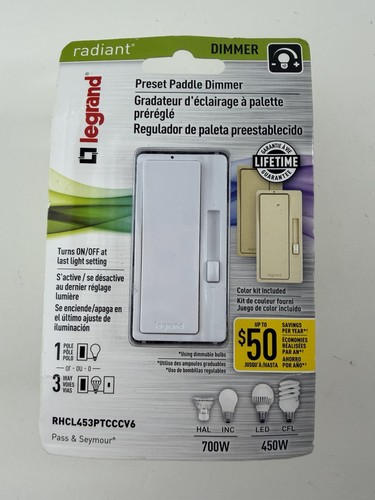 Legrand radiant 450w rocker - legrand,