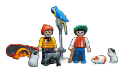 Playmobil garçon avec