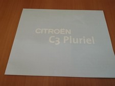 CATALOGUE BROCHURE CITROËN C3