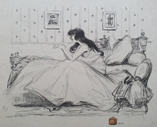 Lithographie/dessin Abel