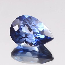AAA Qualité Naturel sans Défaut Ceylan Saphir Bleu Vrac Poire Gemme Coupe 12x8mm