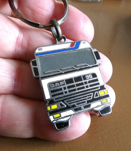Ancien porte clé camion daf - clé,