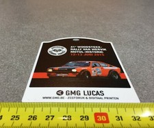 PETITE PLAQUE PVC RALLY VAN