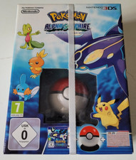 Pokémon Saphir Alpha Edition Collector Pokeball Starter Box *NEUF* Nintendo 3DS