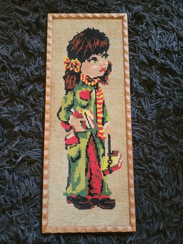 Cadre tableau vintage poulbot - cadre,