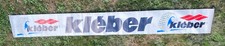 Ancienne Banderole Publicitaire pneu KLEBER Rally course Automobile