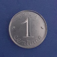 Pièce de 1 centimes Epi RF