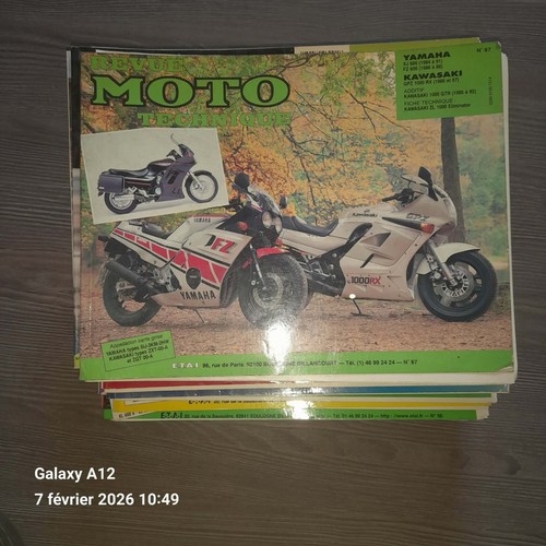 Rtm yamaha xj600 fz600 - 67,