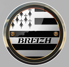 Autocollant breizh bretagne - autocollant,
