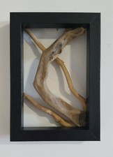 Cadre avec déco en bois