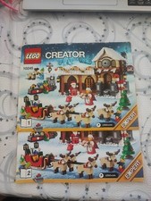 Lego Notice Instruction De Montage 10245 Creator Expert L'atelier Du Père Noël
