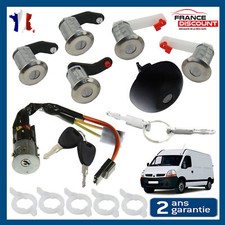 Kit Barillet Antivol de Direction Neiman Bouchon Réservoir pour MOVANO MASTER 2