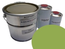 5 Litre Set 2K Vernis Voiture Rda Capri Vert Aucun Ifa Ancienne Couleur