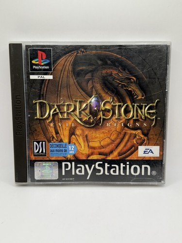 Dark stone ps1 - dark, label