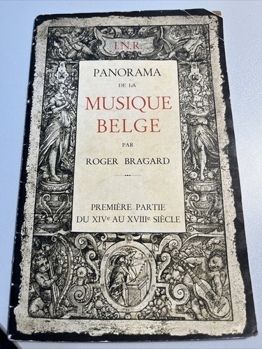 Musique belge panorama de la - panorama,