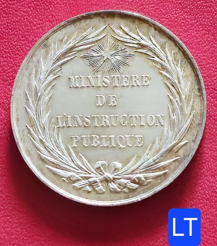 Superbe médaille argent - superbe, en