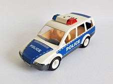 Playmobil Police 4260 Voiture Break City Action Gyrophare Bleu Blanc Véhicule BE