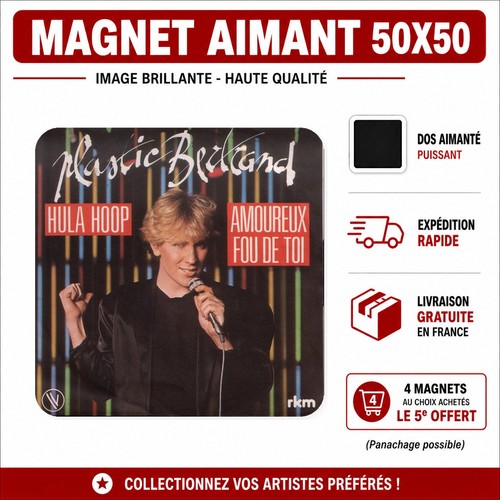 Magnet plastic bertrand hula - magnet,