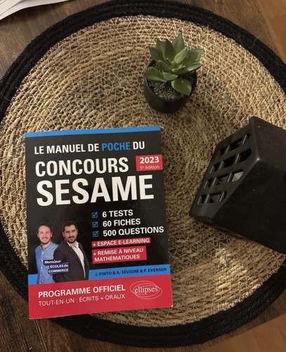 Livre concours sesame - livre,