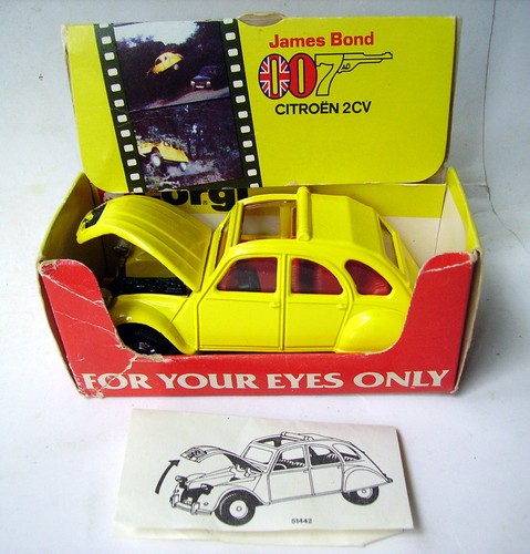 Corgi toys citroen 2 cv - corgi,
