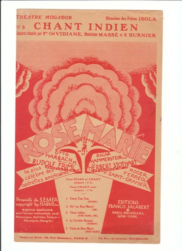 Partition chant indien pour - partition,