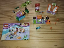 LEGO FRIENDS HEARTLAKE PLAGE SKATE PARK SET: 41099  100% COMPLET