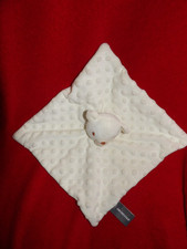 Doudou Plat ORCHESTRA Ours Blanc Crème 