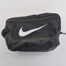 Sac à bottes Nike noir unisexe sport polyester football gym logo zippé