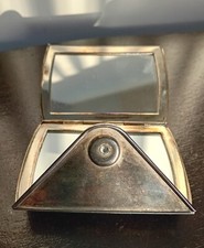 Ancien double miroir de sac à