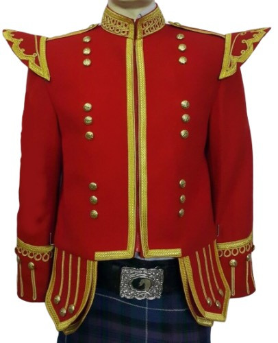 Veste kilt rouge écossaise - rouge,