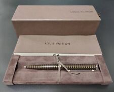 Stylo à bille LOUIS VUITTON Damier Jet Rack marron avec boîte