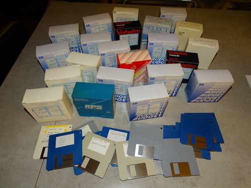 Lot 244 disquettes 5 - de,