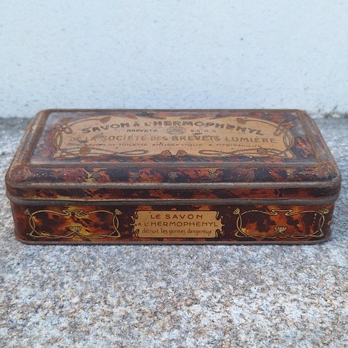 Rare boîte ancienne métal - rare,