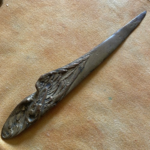 Coupe papier bronze - coupe,