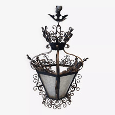 Ancien lustre en fer forgé (