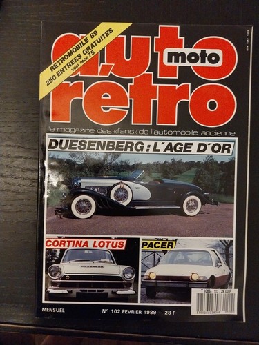 Auto retro 102 duesenberg - auto, j