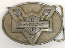 Vintage Harley-Davidson Belt Buckle V-twin Pistons 1983 