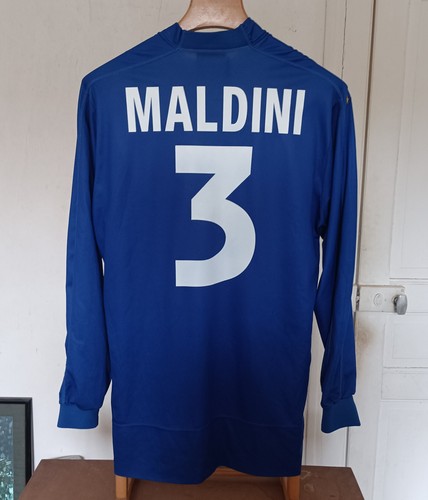 Italy 1999 long sleeve maldini - long,