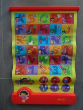 NATHAN - Dora, mon tableau d'anglais interactif, 6 activités - jeu éducatif