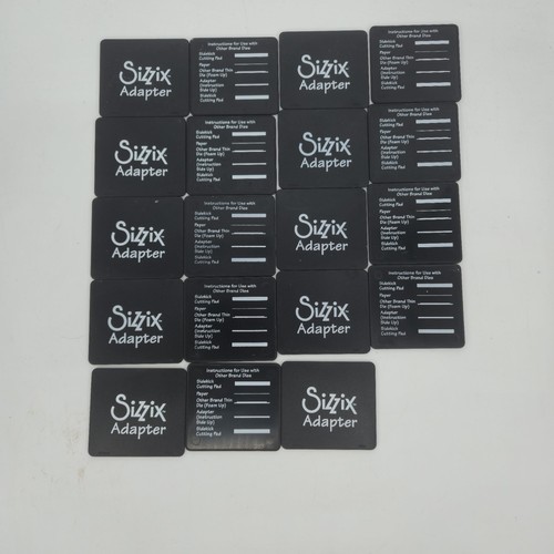 Sizzix adapter plates lot - adapter,