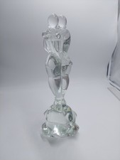 COUPLE VERRE CRISTAL RENATO ANATRA MURANO DECO VERRERIE SCULPTURE