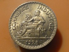 50 CENTIMES - COMMERCE - 1928