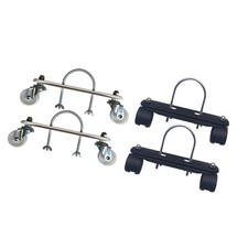 2 roulettes pour chauffage à