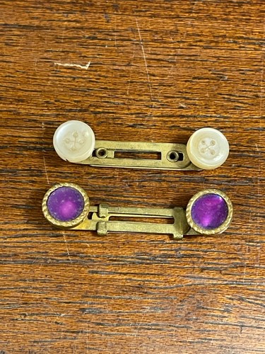 Anciens boutons manchette - de,