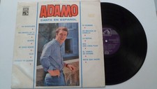 Album LP 33T Adamo chante en espagnol - Canta Espanol - Disque EMI made in Spain