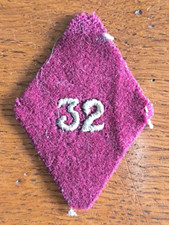 Insigne Militaire Tissu 32°