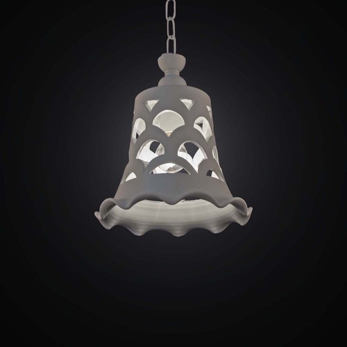 Lustre lanterne céramique - a,
