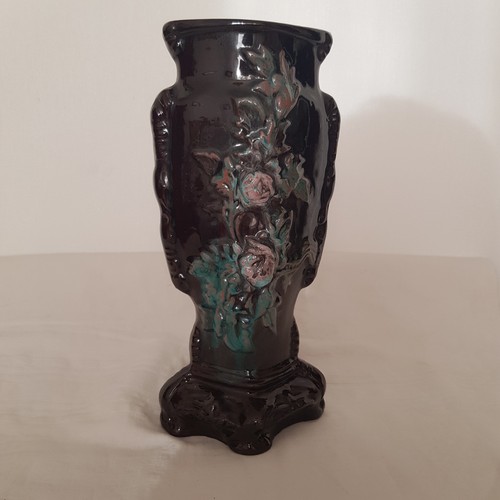 Vase art nouveau barbotine - art,