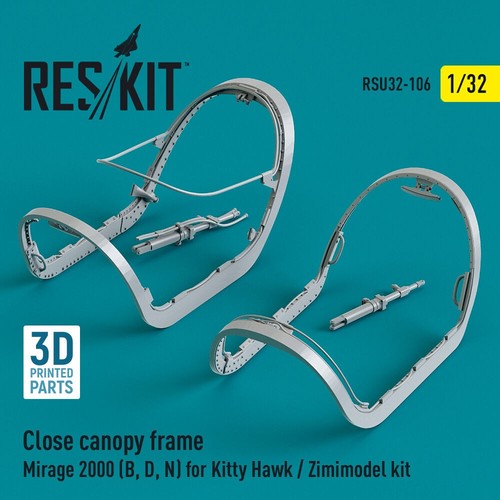 Close canopy frame mirage 2000 - frame,