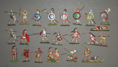 Plat etain soldats - ,